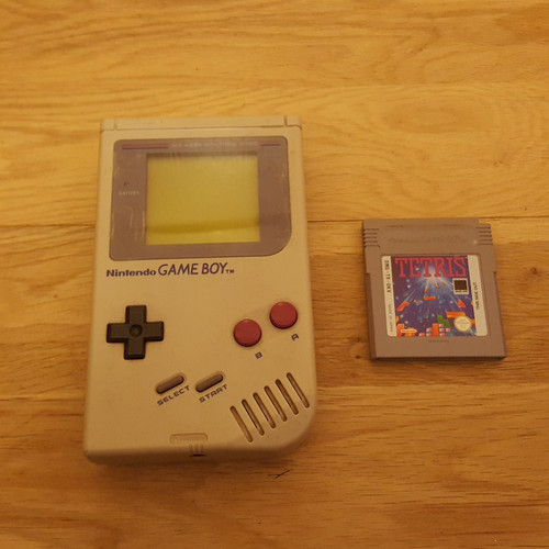 Original grey gameboy console - grey,