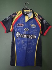 Leeds Rhinos Keith Senior Testimonial Shirt #2  Scott Donald Squad Signed