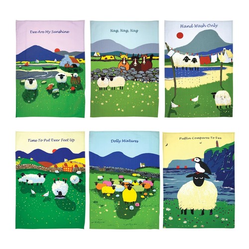 Sheep tea towel - sheep, thomas