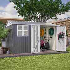 Garden Shed 10x10FT Steel Apex