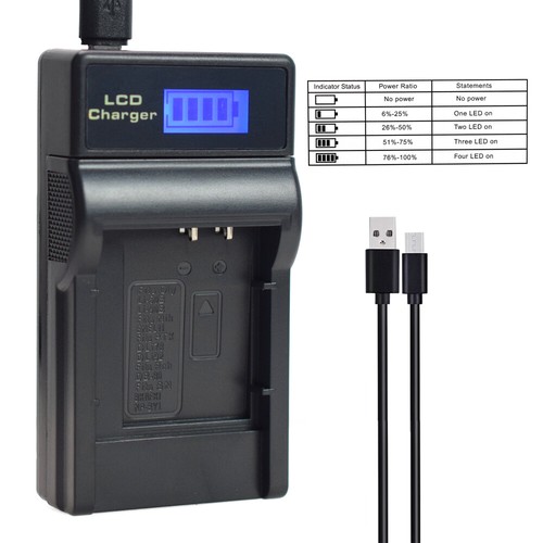 Lcd battery charger for - charger,