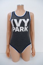 Ivy park grey body suit leotard size XS uk 6-8 women’s 