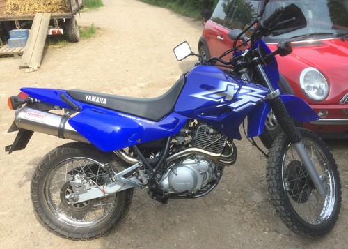 Yamaha xt600 exhaust - e,