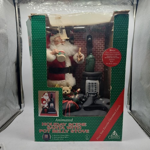 1994 animated santa - santa, pot