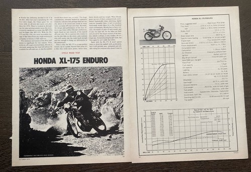 Vintage 1973 honda 175 - 1973,