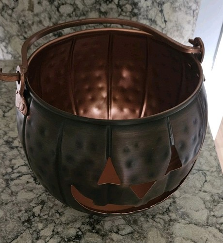 Large hammered bronze - bronze, metal