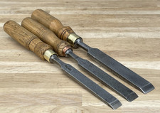 3 Vintage Firmer Mortice