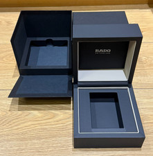 Genuine Original Swiss Rado Back Presentation Watch Box Case