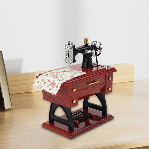 Vintage sewing music box - sewing,
