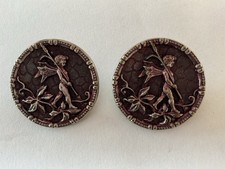 2X Antique 19th C Sprite Fairy