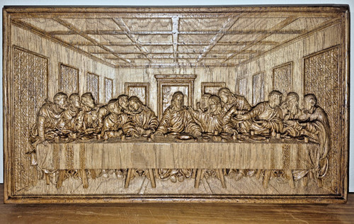 The last supper solid oak - the,