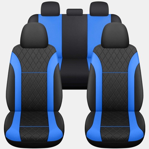 Luxury black blue quilted full - black,