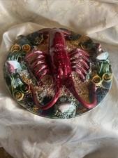 Antique Majolica Lobster