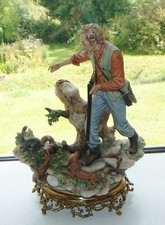 Large Capodimonte Rare Figure