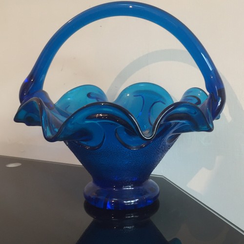 Vintage art glass freeform - art,