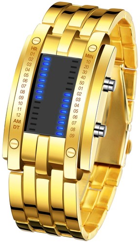 Binary matrix blue led digital - blue,