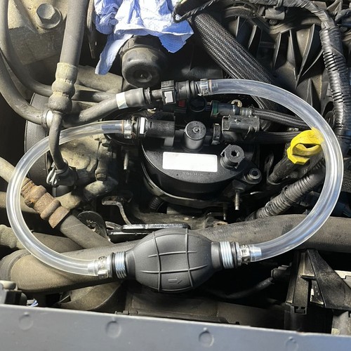Diesel fuel system priming - diesel,