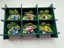 Set of 6 Vintage English Bone