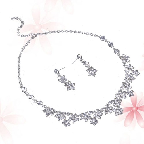 Set reusable bridal crystal - set,