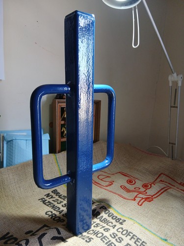 Double handed post driver for - handed,