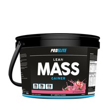 Pro Elite Lean Mass Muscle Protein Weight Gain 4Kg All in One Shake Powder