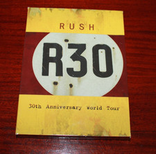RUSH R30 30th Anniversary World Tour- CD/DVD Box Set w/signed PICKS Complete Set