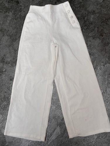 Zara girls wide leg trousers - leg,