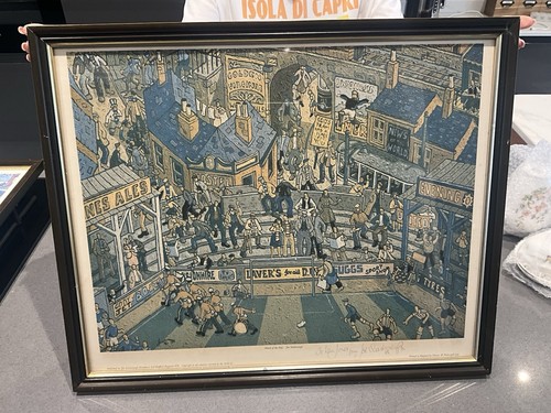 Joe scarborough signed - signed, print