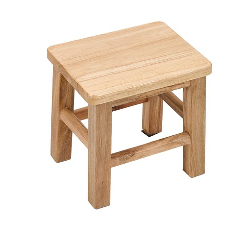 Solid wooden step stool - wooden,