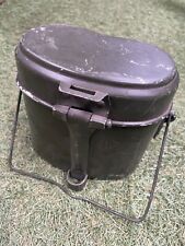 German Army Mess Tins Cooking Set Camping Billy Can Survival Vintage Military