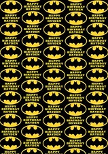 BATMAN Personalised Birthday