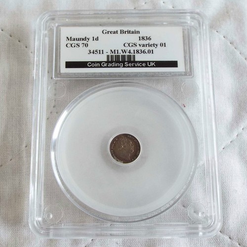 William 1836 silver maundy - william,