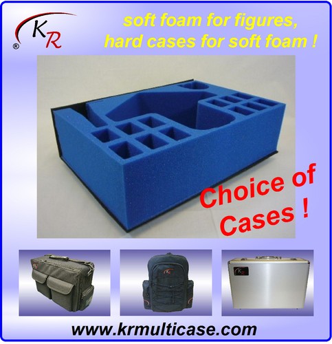Multicase foam trays for - trays,