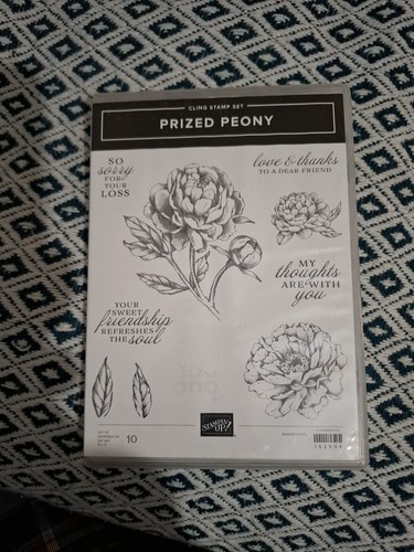 Stampin prized peony - up!,