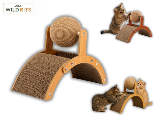 Cat scratcher with - 2,