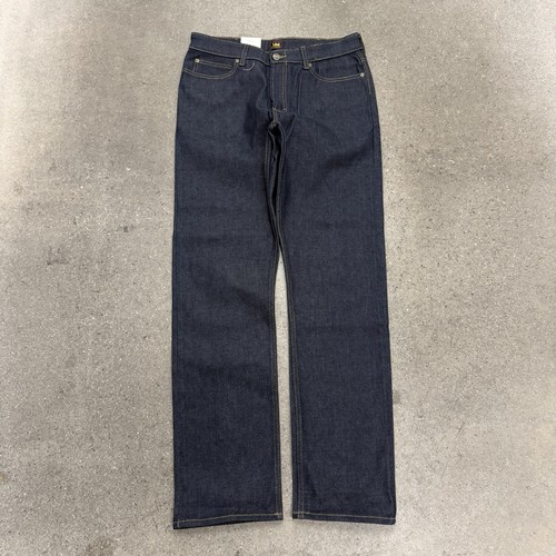 Lee raw straight selvedge jean - raw,