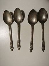 SET Of 4 VINTAGE EPNS SPOONS