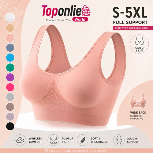 Womens soft wireless push - soft, up