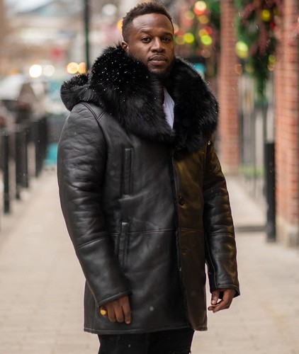 Shearling coat men 100 - coat,