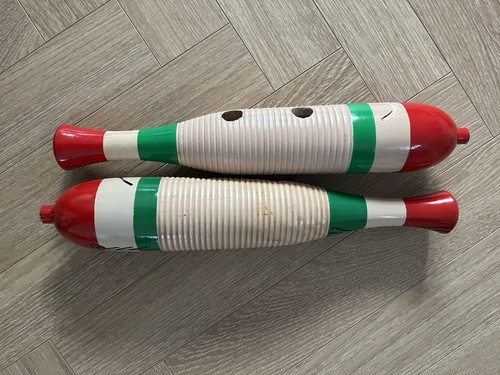 Wooden fish guiro - wooden,