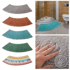 Curved Shower Mat Fan Shaped