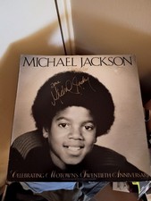 SIGNED ALBUM Michael Jackson