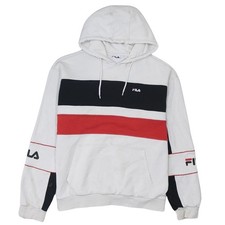 FILA Men's White Red Black