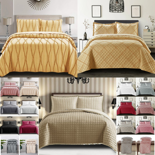 Bedspread quilted bedding set - bedspread,