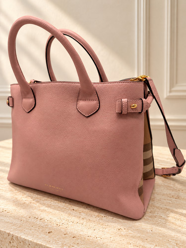 Burberry medium banner tote - burberry,