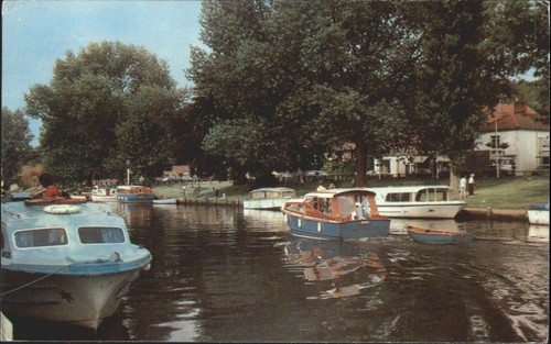 Vintage colourmaster postcard - vintage,