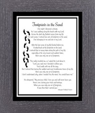 FOOTPRINTS IN THE SAND -