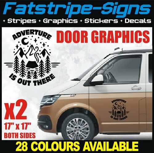 Camper van side graphics - graphics, vinyl