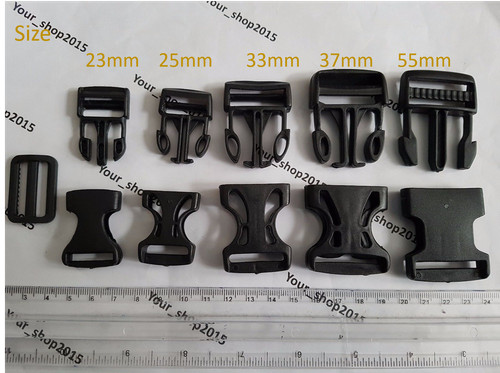 Plastic delrin side release - delrin,