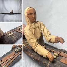 Inuit Eskimo Handmade Wood